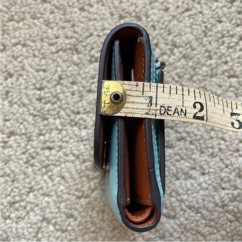 Coach Blue Leather Wallet - Picture 16 of 16